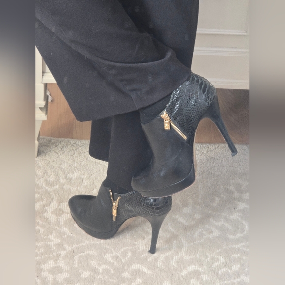 Michael Kors Shoes - Michael Kors Black Stiletto Ankle Boots